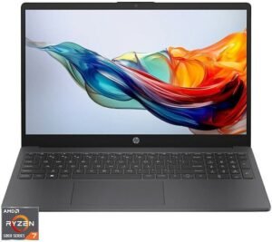 HP 15-fc0xxx 15.6" Laptop - AMD Ryzen 5 7520U / 8GB RAM / 512GB SSD / AMD Radeon Graphics / Windows 11 HomeLaptop - AMD Ryzen 5 7520U / 8GB RAM / 512GB SSD / AMD Radeon Graphics / Windows 11 Home